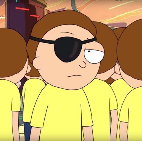 Evil Morty Crowd